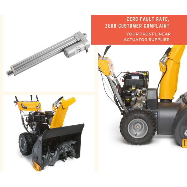 lead screw/ball screw linear actuator 12v motor 1000lbs IP66, for working platforms