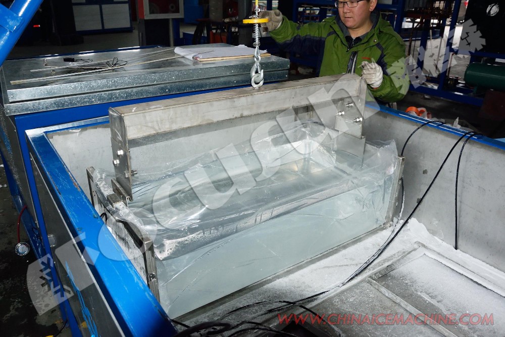 Transparent Block Ice Machine with Video Technical Support After-Sales Support Provided