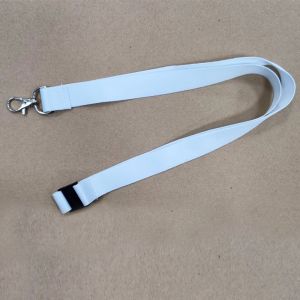 Printable Double Sided Polyester Sublimation Lanyard Blanks With Safety Buckle