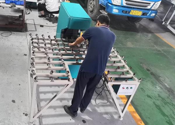 Quality X Type Glass Edge Polishing Machine 50 Hz Power With PLC Control System for sale