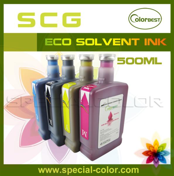 Quality Compatible Eco Solvent Ink 500ml 1000ml for Epson for Mimaki for Roland for Mutoh for sale