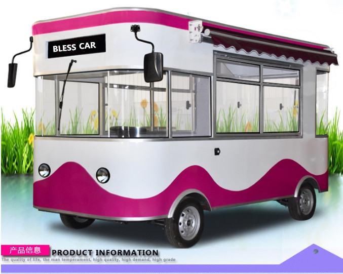 Low Investment Super Fast Food Bus Truck for Food Beverage Shops Speed 85-100kms per time