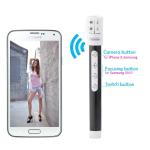 Wireless Bluetooth Monopod Selfie Stick Self Portrait Video Built-in Remote