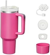 Double Wall 304 Stainless Steel 40oz Tumbler Cups With Handle