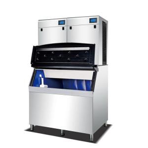 China R404a 1000kg Capacity Ice Cube Making Machine Ice Block Maker wholesale