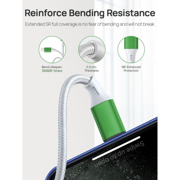 OEM 2M Iphone Lightning To Aux Cable For Car