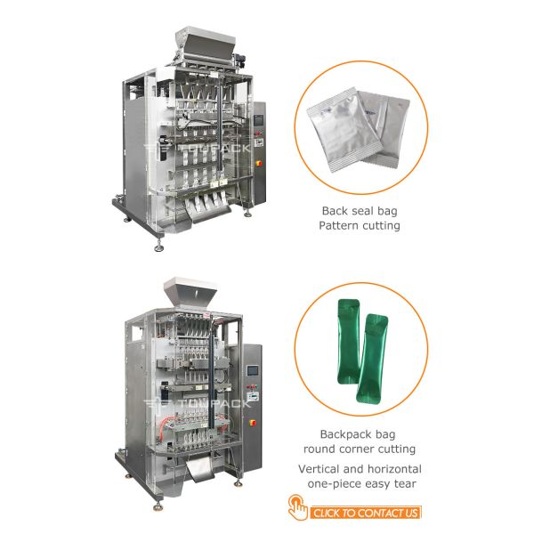 Multi Lane Coffee Powder Packing Machine Sachet Ketchup Stick Liquid Packing Machine