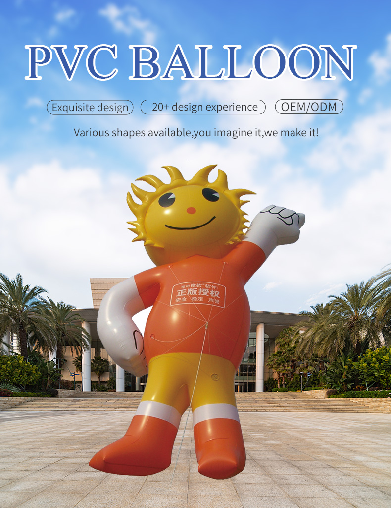 Ceiling Light Cube Inflatable Square Balloon for Commercial Advertising in Banks