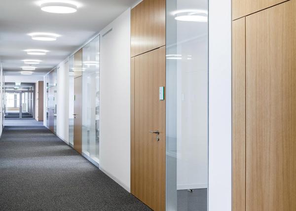 Quality solid partition color optional with Triamine board HPL steel panel indoor for sale