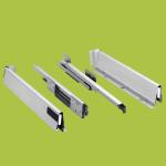 furniture hardware soft closing damping drawer slide with paint 14"16"18"20"22"