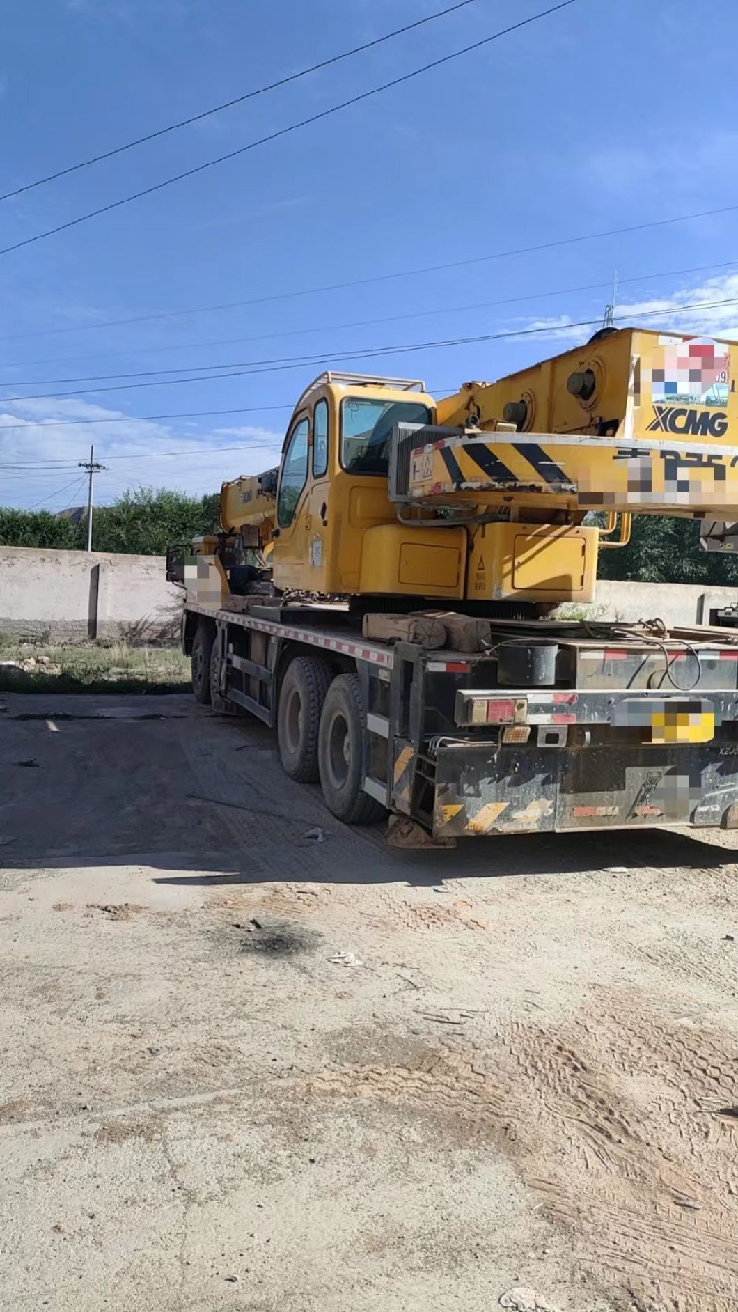 Lifting Equipment 50ton Terrian Mobile Crane Construction Machinery Truck-Mounted Telescopic Crane