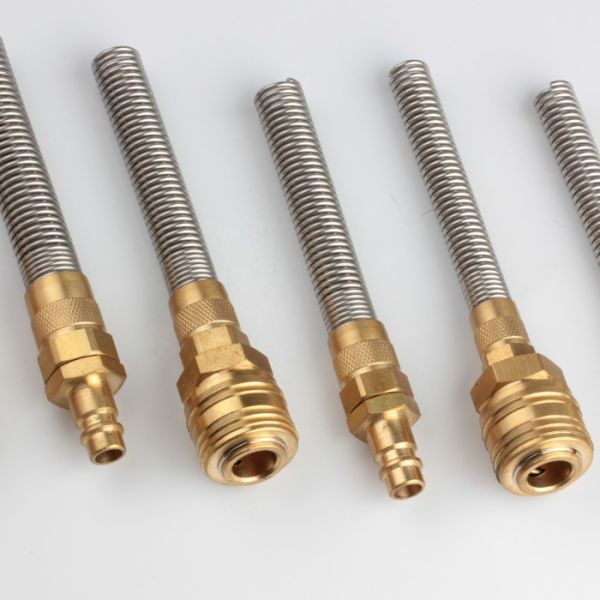 Germany Type 100psi Quick Connect Coupling With Spring Sleeve