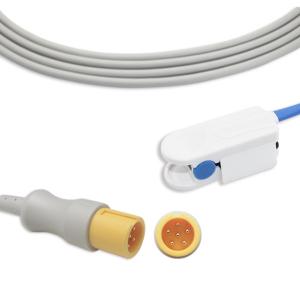 China Digital 6 Pin 3m Reusable Spo2 Sensor Compatible For Contec wholesale