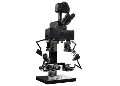 WF20X Forensic Comparison Microscope Binocular 5W Led Illumination Microscope