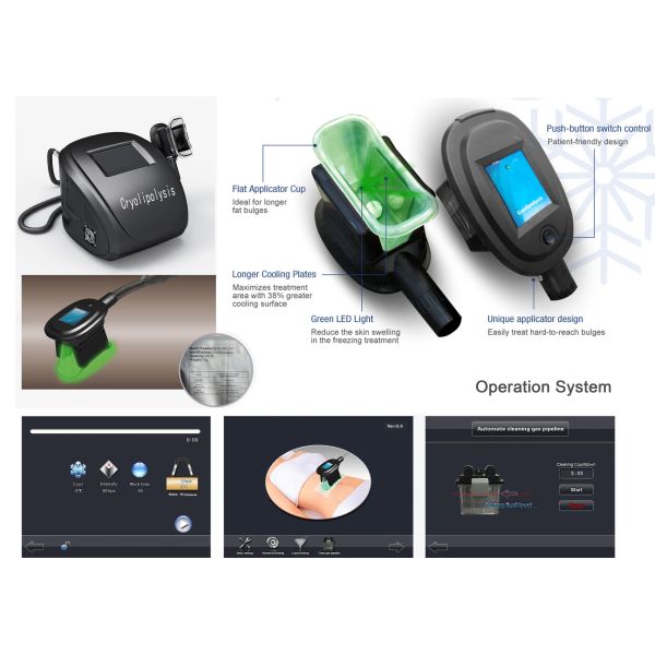 FDA CE Portable Home Cryolipolysis Machine Weight Loss Cool Sculpting Equipment