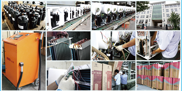 Easy to Operate DH-902BC 90L/day Desiccant Rotary Industrial Dehumidifier for Warehouse