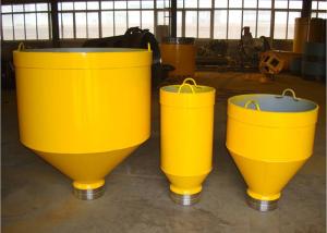 Yellow Customized Tremie Pipe System For Bedrock