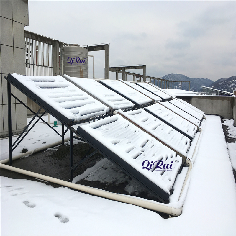High Efficiency Non-Pressurized Solar Geyser