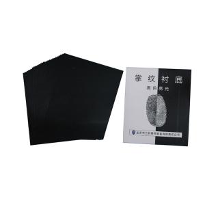 C161 Black high gloss Palm print backing sheet