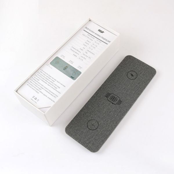 Weave Surface Face Mobile Phone Wireless Charger for Earphone 15w 20w