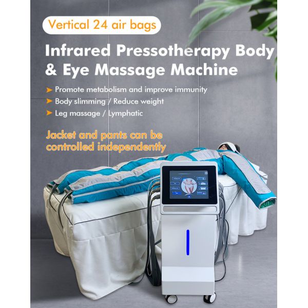 110W Lymph Drainage Massage Machine 5 Modes Lymphatic Drainage Equipment