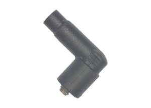 China High Voltage Heat Resistant Spark Plug Wire Connector Bended With PBT Resistor wholesale