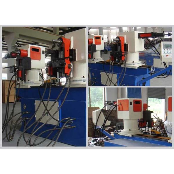 Multifunction Automated Pipe Bender , Cnc Tube Bending Machine Easy Operation