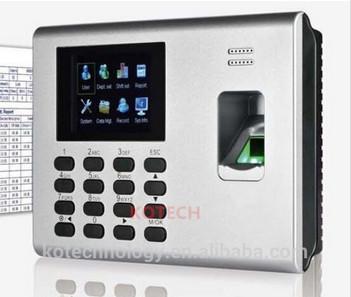Quality K40 Popular Office Software Fingerprint Time and Attendance Machine for sale