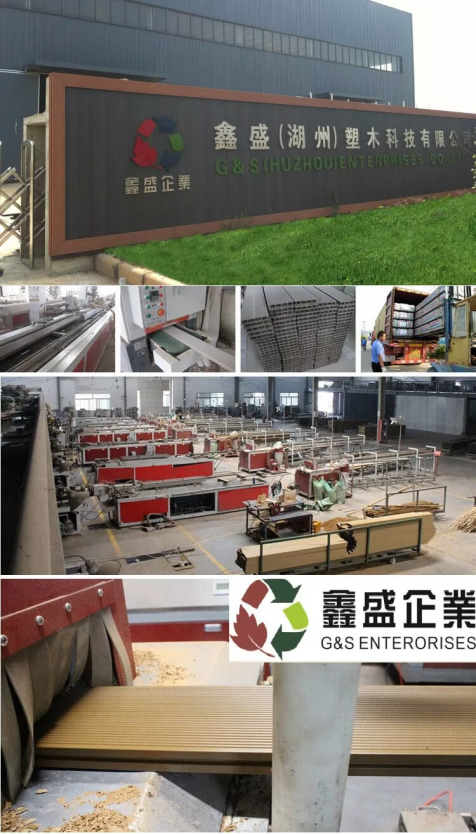 Rapid Installation Garden 23mm Diy Decking Tiles UVproof Wpc Exterior Cladding