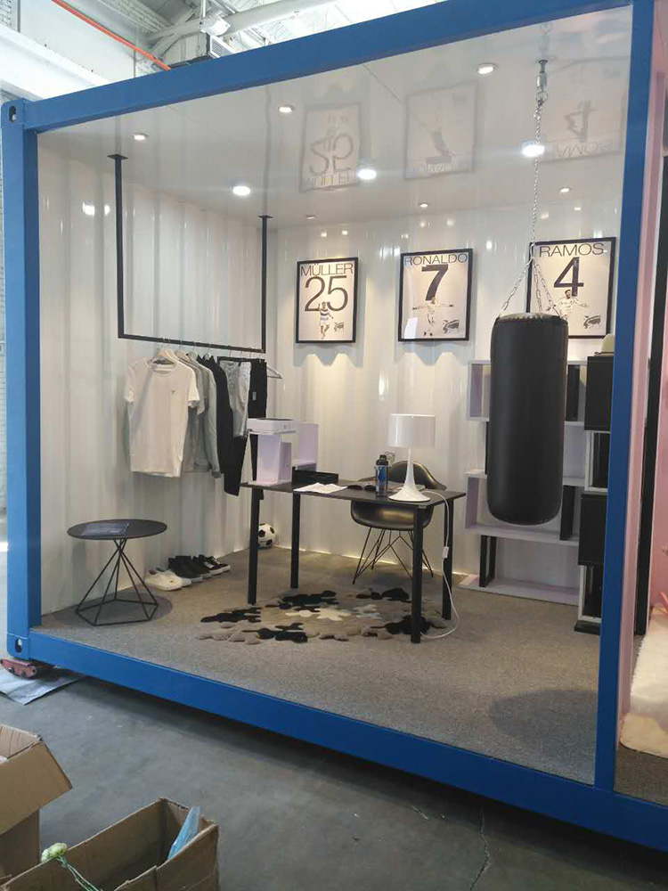 10FT Prefabricated Shipping Container Exhibition