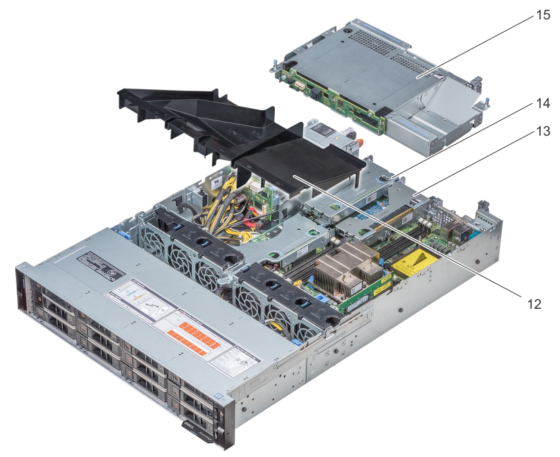 poweredge R540 server 8SFF Intel xeon 3204 cpu 8gb ram 1t server rack server