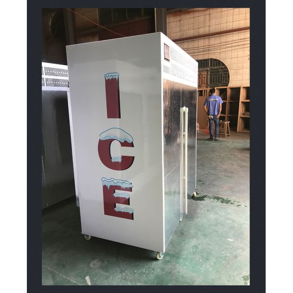 Solid Commercial Ice Cream Freezer Merchandiser Full Automatic Dipping Cabinet Freezer