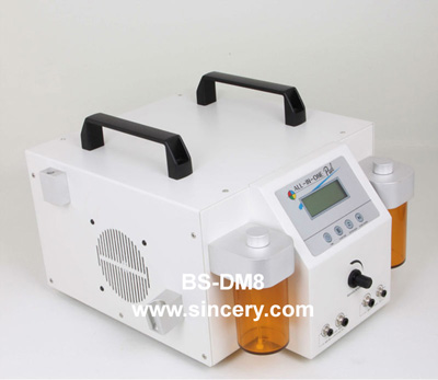 Crystal and diamond dermabrasion with hydro peel function beauty machine BS-DM8
