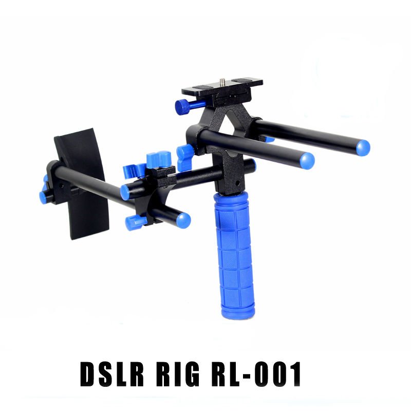 Camera Rig Set Shoulder Support Kit Follow Focus for DSLR EOS 60D 1D 1/4'' 5D II