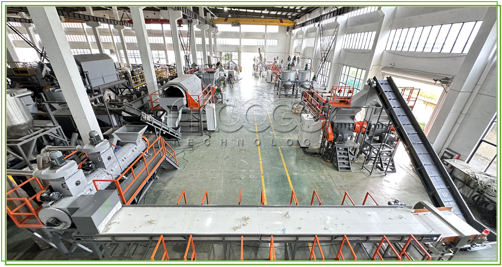 Hard Waste Pet Bottles Plastic Washing Recycling Machine