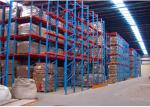 Flexible Drive Through Pallet Rack System , Drive In Drive Through Racking