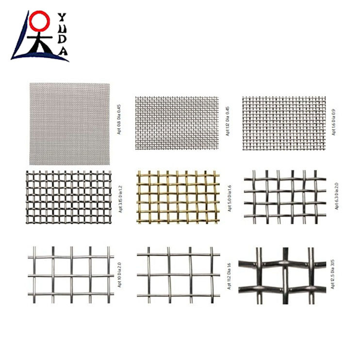 Woven Sand Vibrating Crimped Wire Mesh Closed Edge Mining Sieving Net
