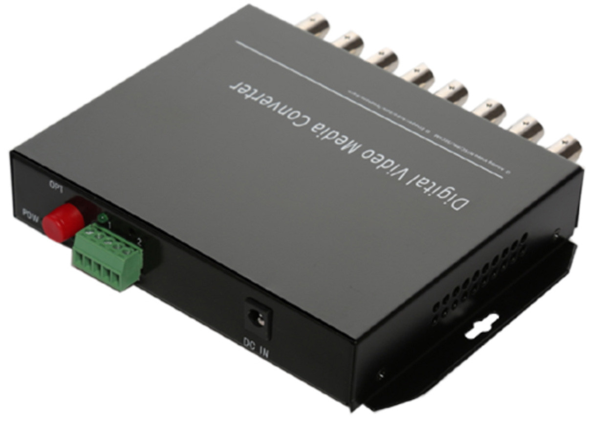 Fibre Optic Media Converter Ethernet Copper Data Voice Video Type