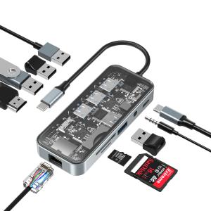 China Professional Aluminum Card Reader Hub for Enhanced Workflow wholesale