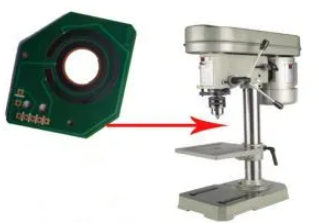 Robot remote control carbon PCB board for industrial robots and unmanned vehicle controllers.
