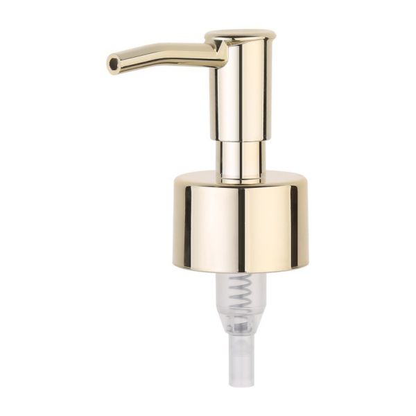 Plastic ABS Lotion Pump with Gold UV for Hand Washing Soap