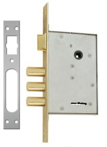 China Mortise Key Lock Deadlatch Security Key Lock Robust Mortise Design for Maximum Protection wholesale