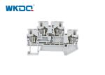 JSTTB 4 Spring Terminal Block Connector Grey Color High Grade Two Conductors