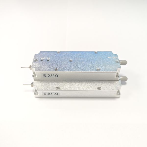 10W 5.2GHz GaN RF Power Amplifier Module with Built-in Circulator for Drone Countermeasure