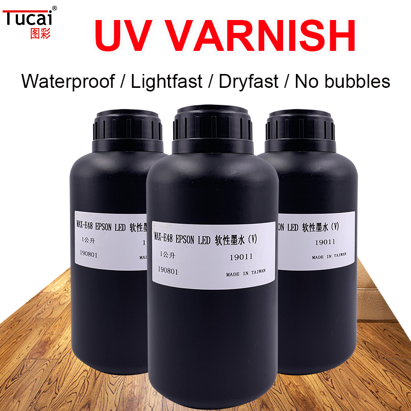 Transparent Invisible Epson UV Varnish Offset Printing Ink For Epson