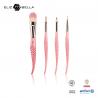 Buy cheap 4pcs Travel Makeup Brushes With 100% Synthetic Hair And Plastic Handle With from wholesalers