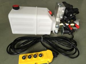China G3/8" Oil Port Mini Hydraulic Power Packs , DC 24v Hydraulic Power Pack With 8L Plastic Oil Tank wholesale