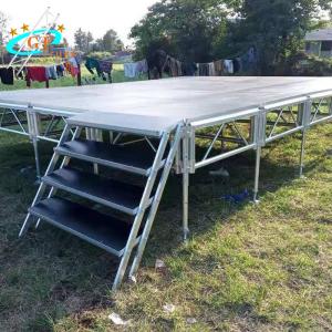 China High bearing platform event stage durable platform aluminum riser for outdoor event wholesale