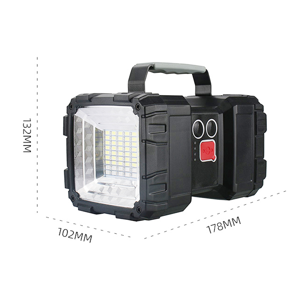 40W Multi Function Portable Searchlight IP55 High Powered Handheld Spotlight