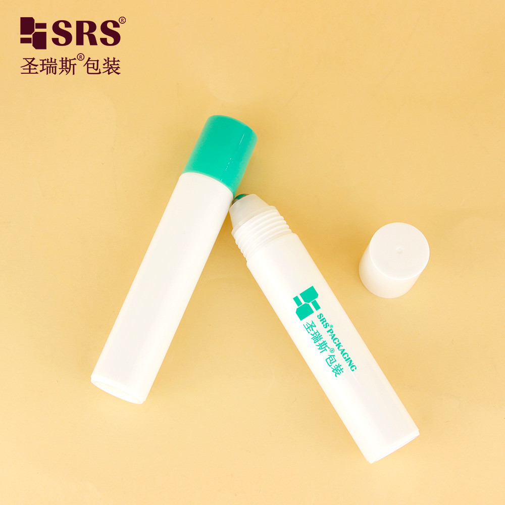 RPP-20ML Glossy Matte Finished In Mold Economical Injection Custom Color PP PCR Eco-friendly Rolll-On Design Leak Proof Bottle